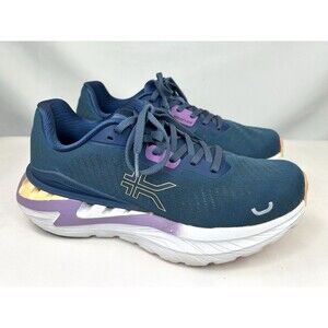 Kuru Triple Max Ion Women’s Size 9.5 Blue Pink Athletic Running Shoes Sneaker